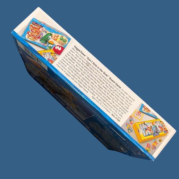 Vintage Jonah The Overboard Adventure Talicor VeggieTales Board Game Complete - Picture 6 of 13